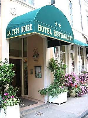 Logis Hotel De La Tete Noire Autun Esterno foto