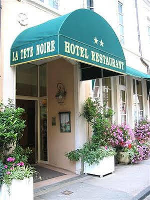 Logis Hotel De La Tete Noire Autun Esterno foto